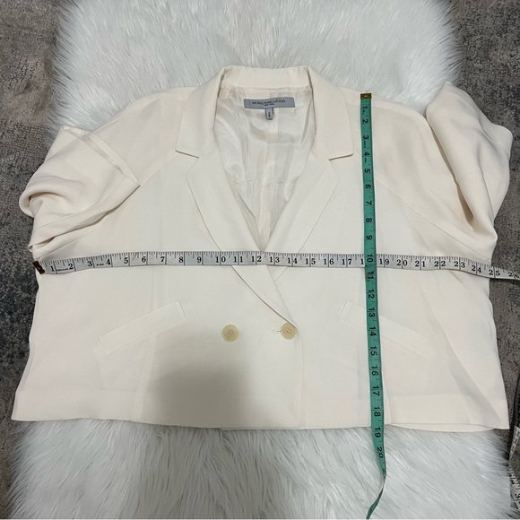 MORGANE Le Fay Silk Blazer L - Picture 12 of 12